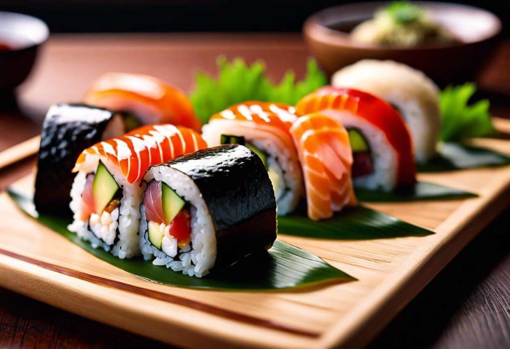 Dressage et présentation : éléments clés d'un plateau de sushis réussi