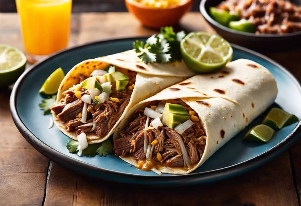 Recette de burritos aux carnitas : savourez le porc confit à la mexicaine !