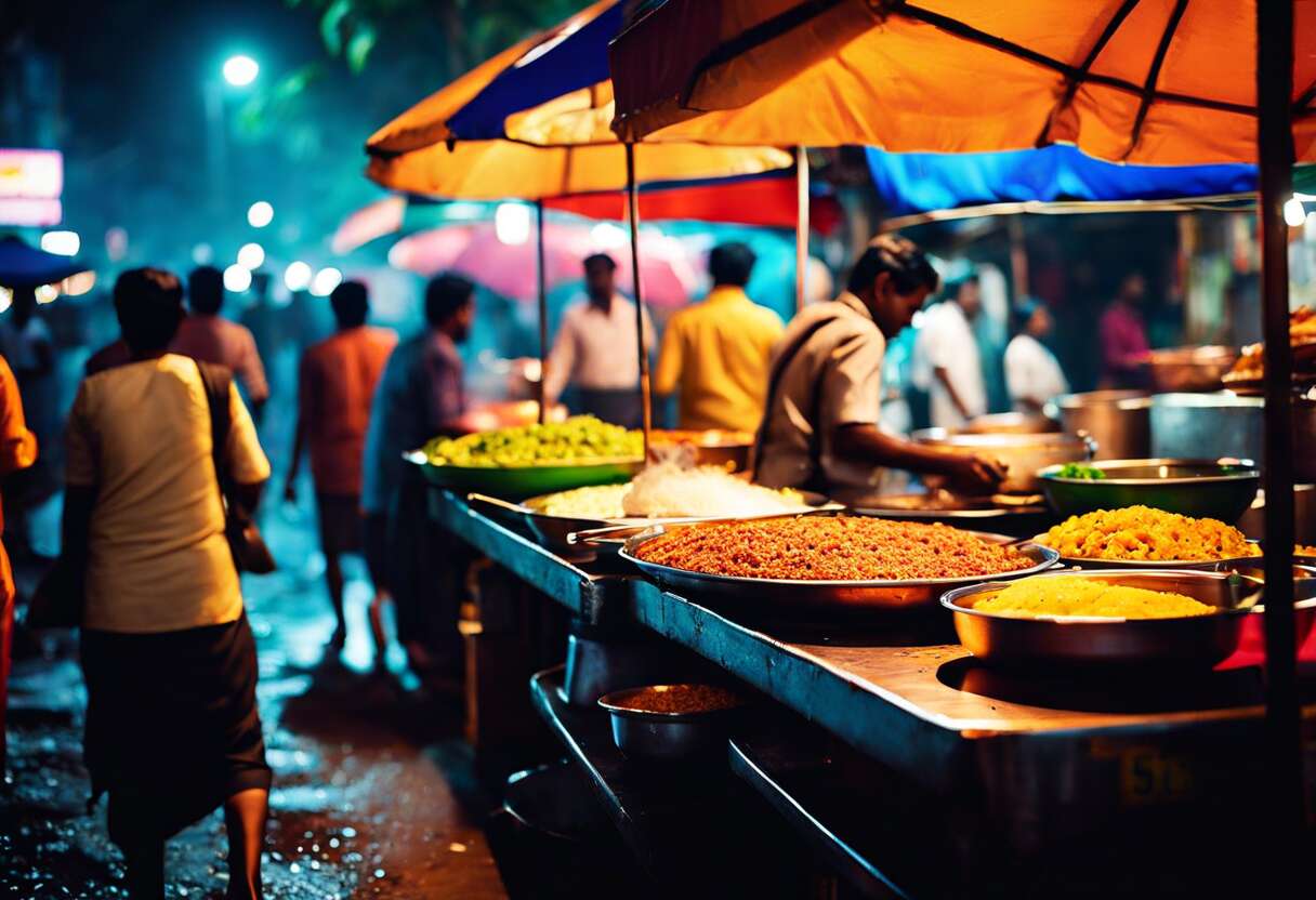 Street food de Mumbai : voyage gustatif dans les rues animées